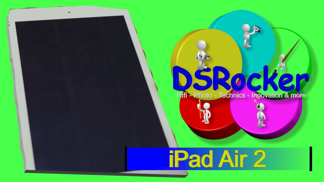 Apple iPad Air 2 Review on hands (DSRocker)
