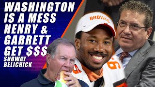 Washington SCANDAL PENDING, Henry, Garret Paid & Subway Belichick