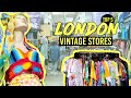 Londonvintage stores top 5 tiedye tshirts denim  varsity jackets boots i travel from home