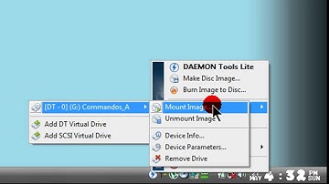 How2 mount an image with DAEMON TOOLS