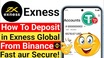 How To Deposit in Exness From Binance TRC-20 | Fast & Secure Method!