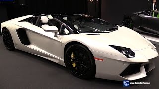 2016 Lamborghini Aventador LP 700-4 Roadster - Exterior,Interior Walkaround -2016 Montreal Auto Show