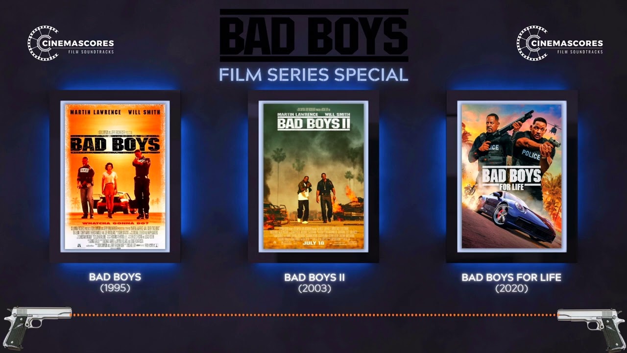 Cinemascores - Bad Boys Trilogy (1995 - 2020) Original Soundtrack