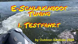 ESchlauchboot Tuning  Teil1