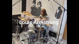 Louis Armstrong - Cool -Yule     (Drum cover) RUBY Cray