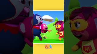 Super Hero Finger Family Song #shorts #youtubeshorts #fingerfamily #allbabieschannel #kidssongs