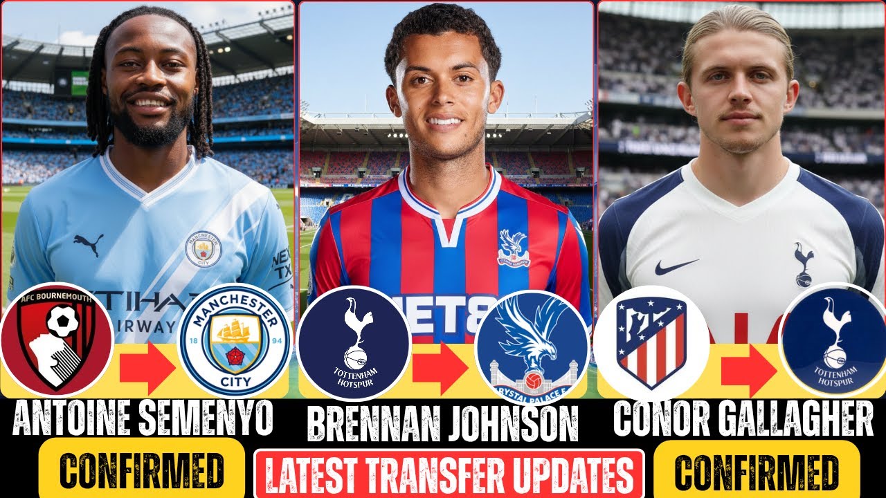 🚨TOP 50 JAN 2026 WINTER TRANSFERS!✅️ ft. SEMENYO TO MANCHESTER CITY,  GALLAGHER, BRENNAN, GUÉHI.