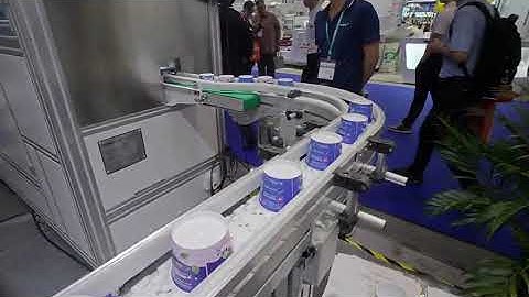Fully Automated Yogurt Cup IML System | Vision Inspection, Stacking & Bagging | Chinaplas 2025