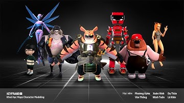 Maya Character Modeling Showreel - Keyframe