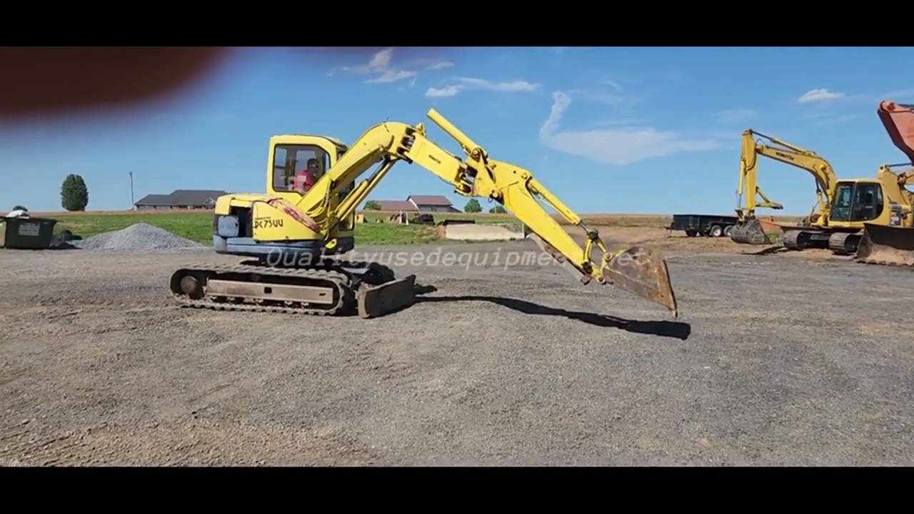 1993 KOMATSU PC75UU-2 For Sale