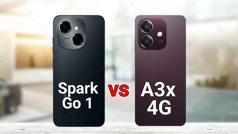 Tecno Spark Go 1 vs Oppo A3x 4G