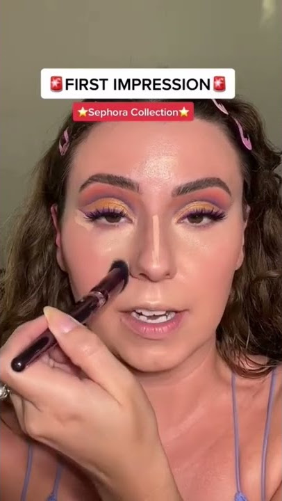 SEPHORA COLLECTION LINE UP MAKEUP TAPE DEMO & REVIEW 