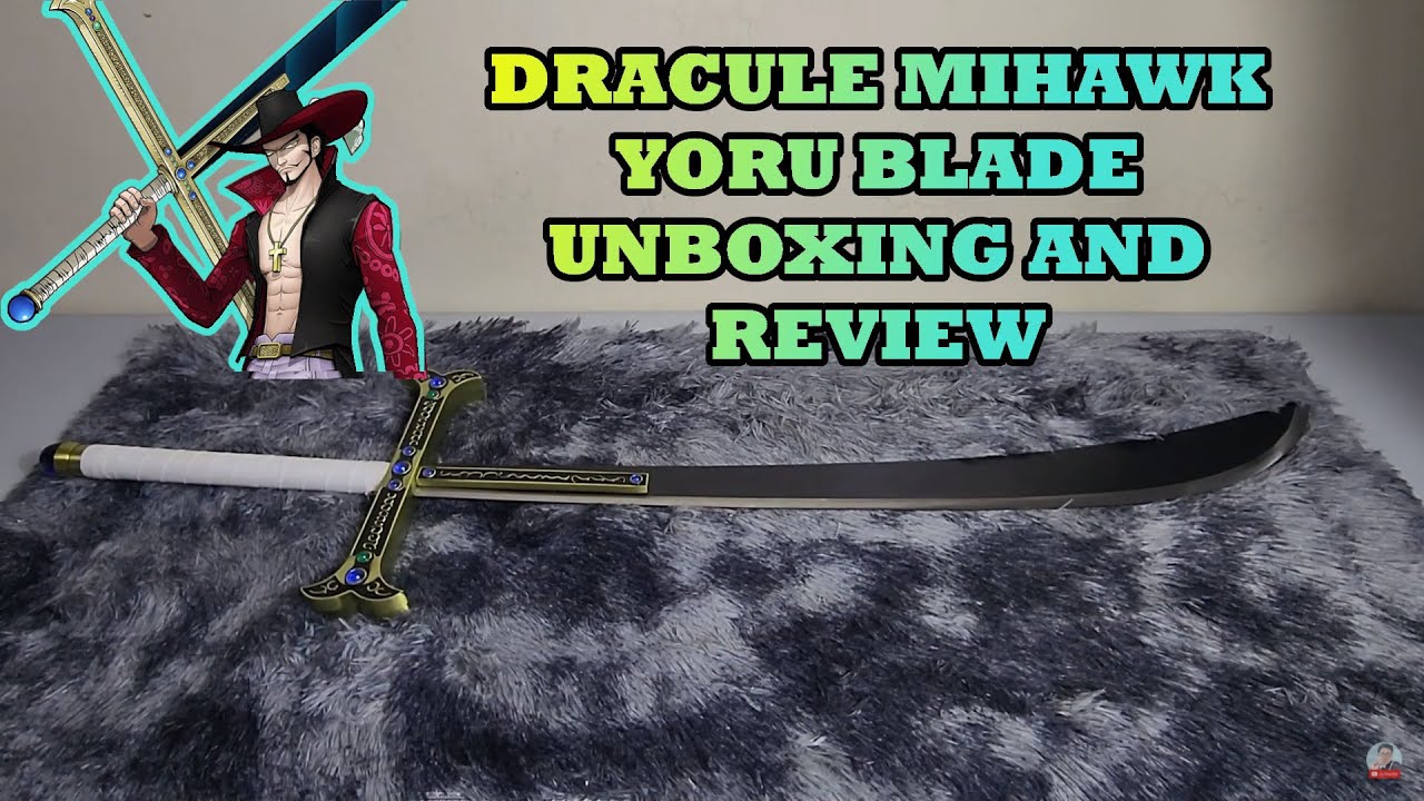 ONE PIECE】Mihawk's Sword Tutorial with Template - Kokutou Yoru [How to  make cosplay sword] 