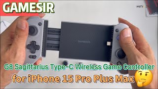 GAMESIR-G8 Sagittarius Type-C Wireless Game Controller for iPhone 15 Pro  Plus Max – Minixpc