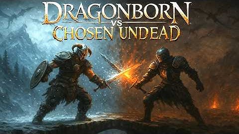 Ash Meets Thu’um (The Dragonborn and Chosen Undead) 🎵 The Elder Scrolls V: Skyrim | Dark Souls OST