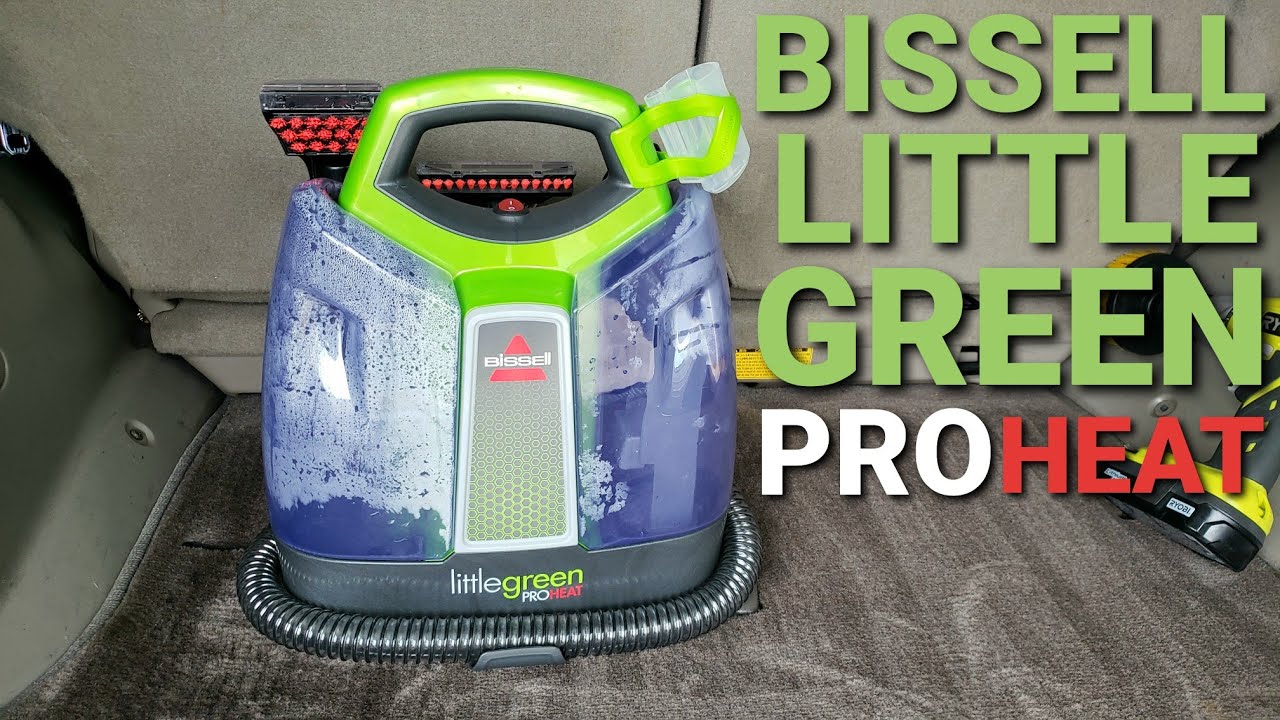 Bissell Little Green Proheat 2513G - Floor Mat Cleaning (Auto Detailing