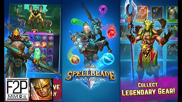 Spellblade : Match - 3 Puzzle RPG Gameplay Android / iOS