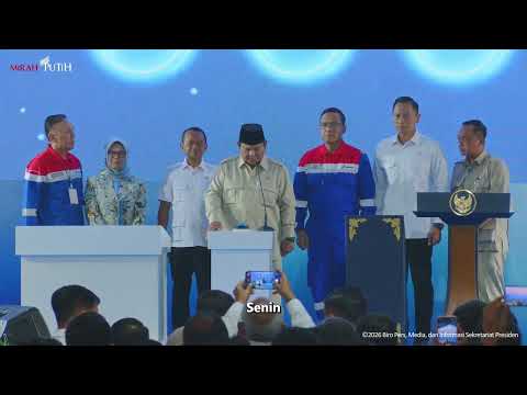 Mendampingi Presiden Prabowo Resmikan Infrastruktur Energi Terintegrasi Pertamina RDMP Balikpapan