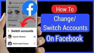 How to Change/Switch Accounts On Facebook (New Update) | Change/Switch Accounts On Facebook screenshot 4