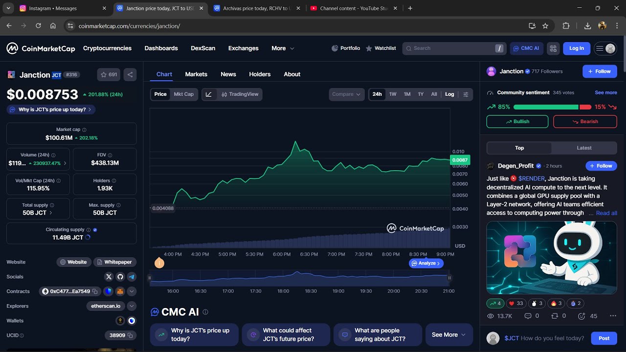 Является ли токен Janction ($JCT) законным или это мошенничество?