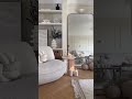 Modern Minimalist Living Room | Light & Airy | Elegant Simplicity #homedecor #shorts #viral