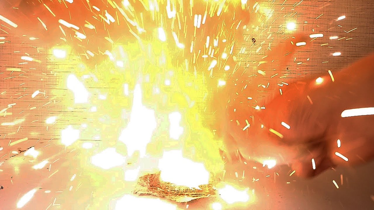 Термитная смесь. Реакция АЛЮМИНИЯ и ОКСИДА МЕДИ. Термитная смесь. Опыты ...