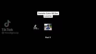 Zoe Laverne Vs Danielle Cohn Part 1 Celebrity Drama #shorts