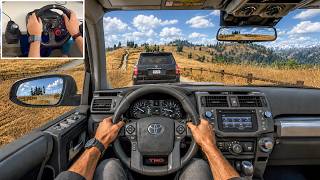 Forza Horizon 6 - Offroad with Toyota 4 Runner TRD Pro | POV Drive | Steering Wheel Gameplay