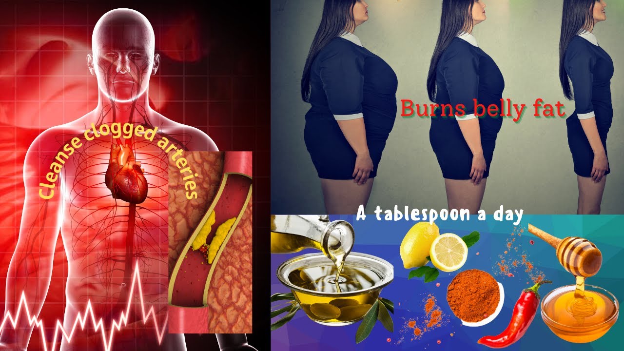A Spoon a Day Burns Belly Fat & cleanse Clogged Arteries Natural