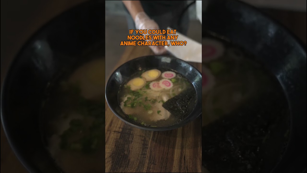 Every anime fan has that one dream dinner guest.    Whos pulling up to the table with you?   