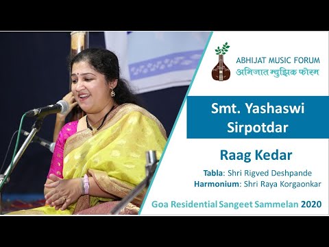 Raag Kedar | Smt. Yashaswi Sirpotdar | Goa Residential Sangeet Sammelan 2020