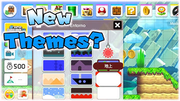 Adding More Themes to Super Mario Maker 2 could be possible | Test