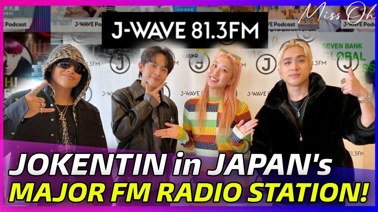FULL: SB19 JOSH, KEN and JUSTIN in JAPAN's J-WAVE 81.3 FM RADIO