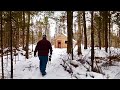 Remote Off Grid Log Cabin: My Dads First Visit Didn’t Go As Planned