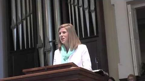 Brittany Krebs - Sermon Clips - April 14 2013 - Wo...
