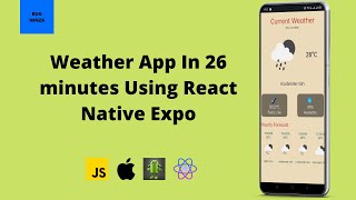 Build Weather App Using React Native | React Native Tutorial & Project | JavaScript Code | Beginners screenshot 4