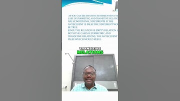 Is Empty Relation Reflexive, Symmetric or Transitive?