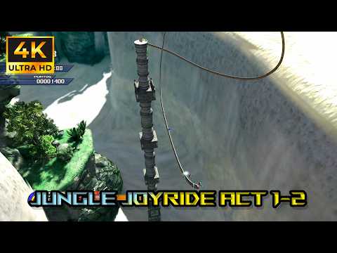 Sonic Unleashed 4k - Jungle Joyride Act 1-2 Day