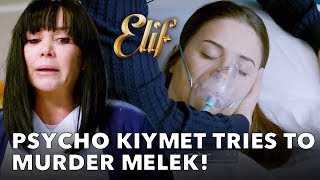 Elif 888. Bölüm | Psikopat Kıymet Melek'i Öldürmeye Çalışıyor! (English and Spanish)