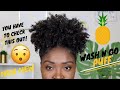 How To Wash n Go Puff on Type 4 Hair | NEW Curls Poppin Pineapple Collection