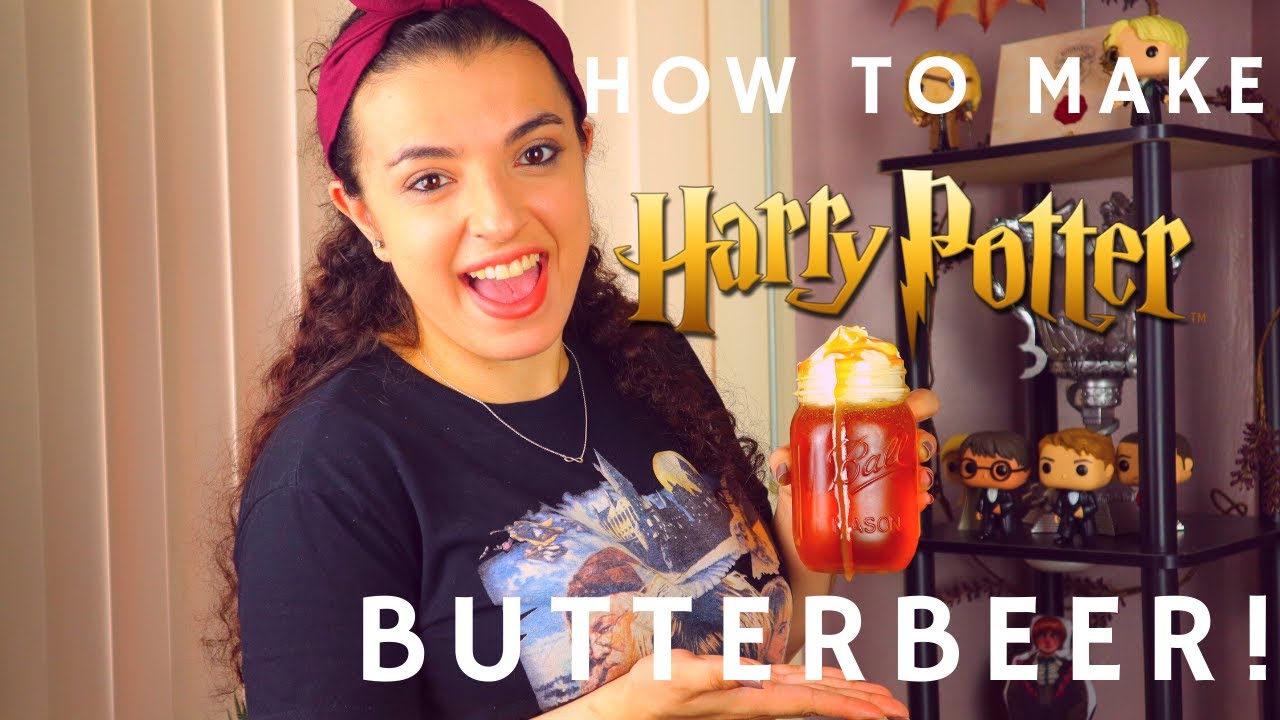 How to make Butterbeer at home! | HARRY POTTER RECIPES + GIVEAWAY WINNER ANNOUNCED!