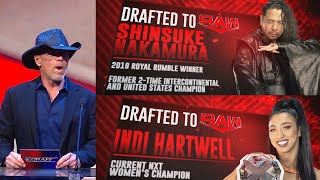 Shawn Michaels announces 3st round pick of WWE Draft - WWE SmackDown 4/28/2023