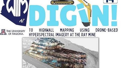 Dig In to Highwall Mapping Using Drone-Based Hyperspectral Imagery at the Ray Mine