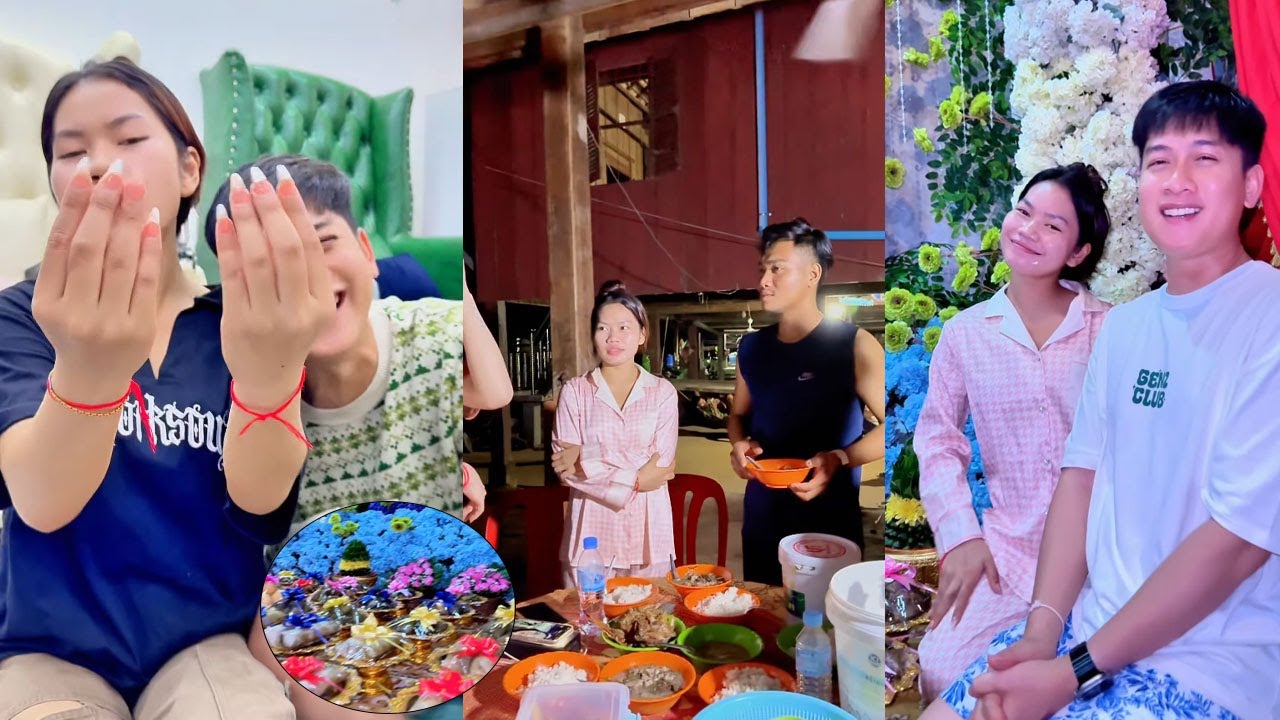 ជេនីចូលរោងការហើយ នាំជេនីទៅធ្វើក្រចកនឹងជូនទៅផ្ទះចូលរោងគារ អ៊ូហូ @Makara 