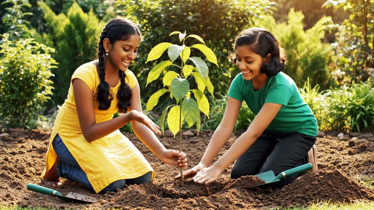 Save tree save earth 