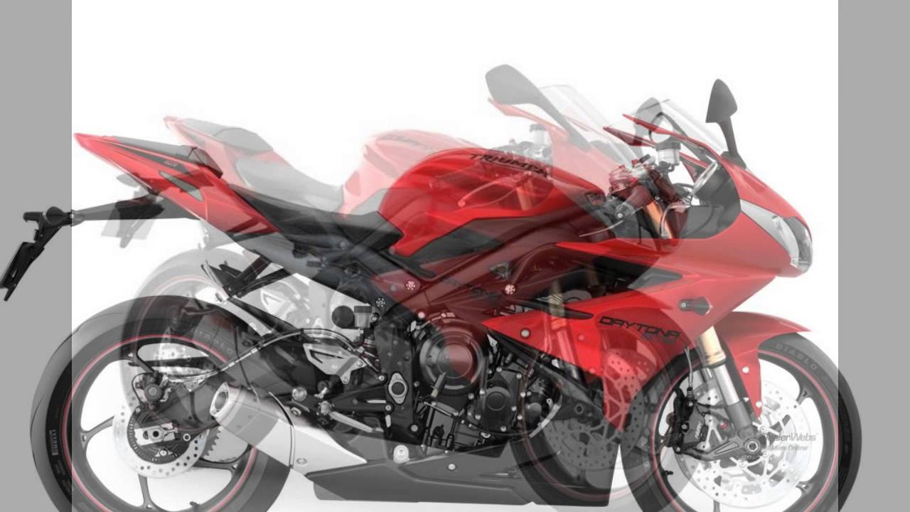 2016 Triumph Daytona 675 Diablo Red
