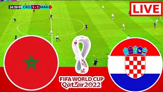 Morocco vs Croatia Live | FIFA World Cup Qatar 2022 | Watch Along & PES 21 Gameplay Ep-2