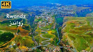 Rwandz Aerial View 4K 60FPS KURDISTAN NATURE