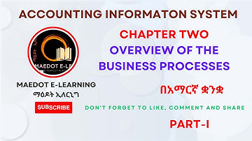 Accounting Information System|Ch-2| Business Processes|Business Cycles|Data Processing Cycle|Part 1