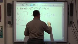 Algebra II Test 14 Study Guide